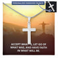 Have Faith Engraved Cross Necklace-[Heartfelt Family Gift]