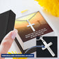 Have Faith Engraved Cross Necklace-[Heartfelt Family Gift]