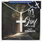 Joy of The Lord Engraved Cross Necklace-[Heartfelt Family Gift]