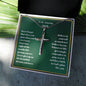 Son Personalized Cross Necklace-[Heartfelt Family Gift]