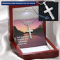 Faith Engraved Cross Necklace-[Heartfelt Family Gift]
