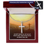 Have Faith Engraved Cross Necklace-[Heartfelt Family Gift]