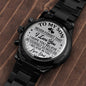 Son Engraved Watch - Never Forget That I Love You-[Heartfelt Family Gift]
