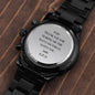 Personalized Engraved Watch For Dad-[Heartfelt Family Gift]
