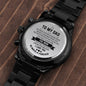 Engraved Watch Gift for Dad Always and Forever-[Heartfelt Family Gift]