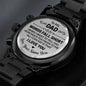 Personalized Engraved Watch Gift for Dad-[Heartfelt Family Gift]