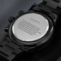 Personalized Mens Watch - Anniversary Valentines Boyfriend Gift-[Heartfelt Family Gift]