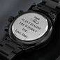 Personalized Engraved Watch for Boyfriend Husband Soulmate-[Heartfelt Family Gift]