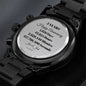 Personalized Engraved Anniversary Watch Gift for Husband-[Heartfelt Family Gift]