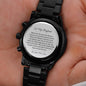 Personalized Engraved Watch Gift for Boyfriend-[Heartfelt Family Gift]