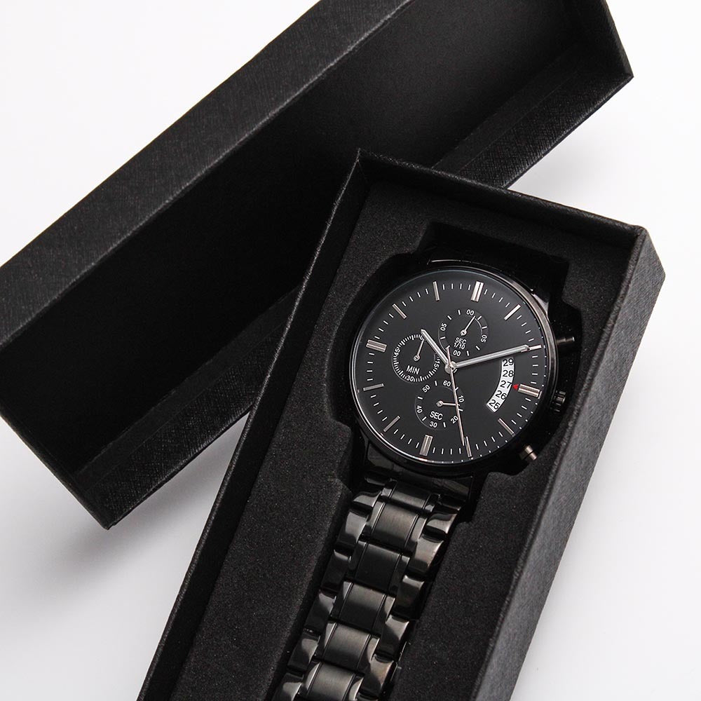 To My Dad on My Wedding Day Engraved Watch-[Heartfelt Family Gift]