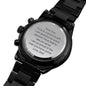 Custom Engraved Son from Dad Watch - Perfect Fathers Day Gift-[Heartfelt Family Gift]