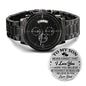 Son Engraved Watch - Never Forget That I Love You-[Heartfelt Family Gift]