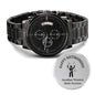 Engraved Retirement Gift Watch-[Heartfelt Family Gift]