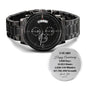 Personalized Engraved Anniversary Watch Gift for Husband-[Heartfelt Family Gift]