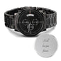 Love you forever Men's Engraved Watch Gift-[Heartfelt Family Gift]