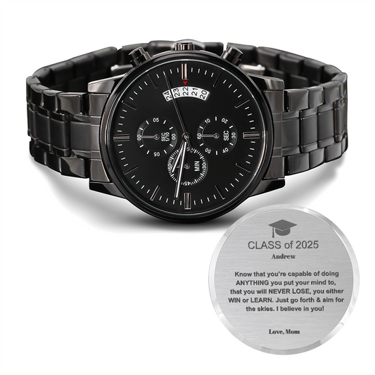 Personalized Class of 2025 Graduation Gift Watch