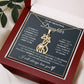 Daughter Giraffe Necklace from Mom or Dad-[Heartfelt Family Gift]