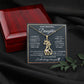 Daughter Giraffe Necklace from Mom or Dad-[Heartfelt Family Gift]