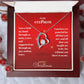 Stepmom Christmas Heart Necklace Gift-[Heartfelt Family Gift]