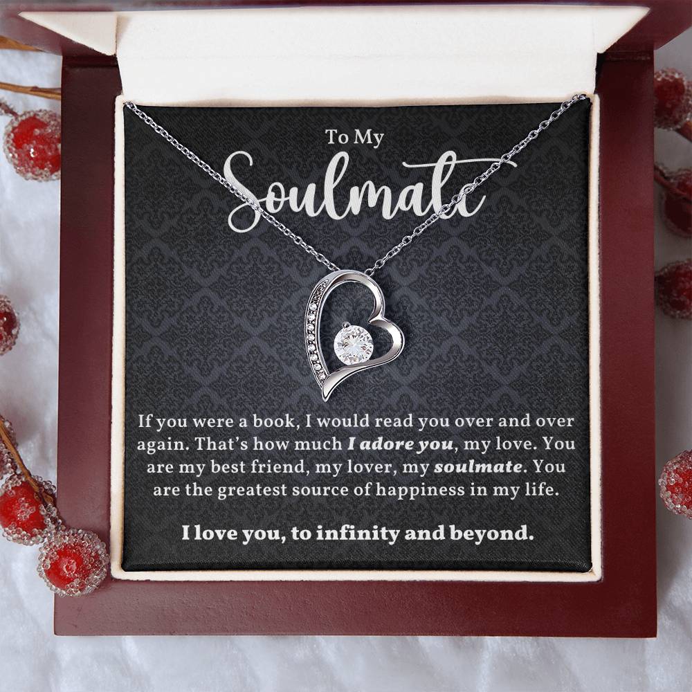 Soulmate Necklace - Perfect Gift for Girlfriend or Wife on Special Occasions-[Heartfelt Family Gift]