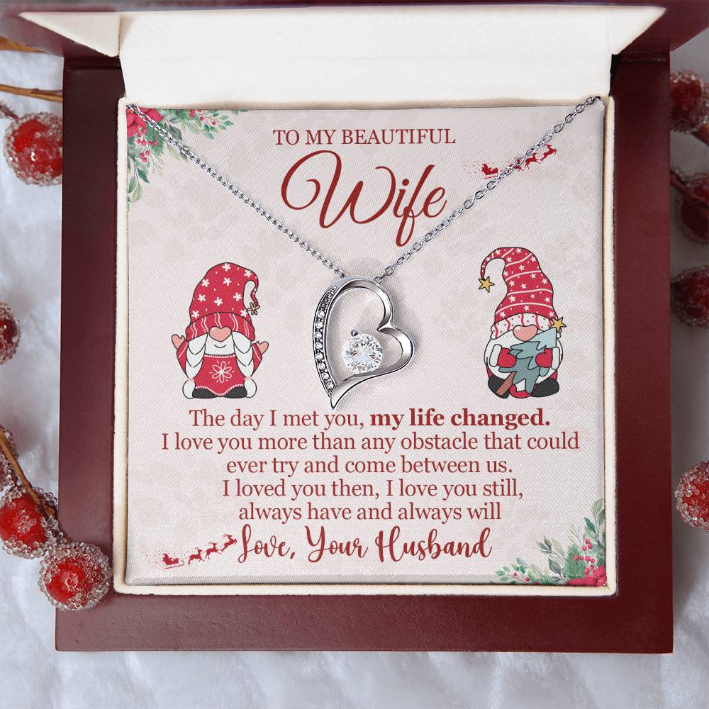 Love Knot Necklace for Wife - Perfect Christmas Gift-[Heartfelt Family Gift]