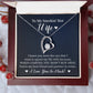 Smoking Hot Wife Humerous Heart Necklace Gift-[Heartfelt Family Gift]