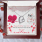 Sister Birthday Heart Necklace Gift-[Heartfelt Family Gift]