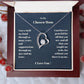 Chosen Mom Heart Necklace Gift-[Heartfelt Family Gift]