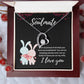 To my Soulmate Heart Necklace Gift-[Heartfelt Family Gift]