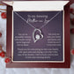 Mother in Law Heart Necklace Gift-[Heartfelt Family Gift]