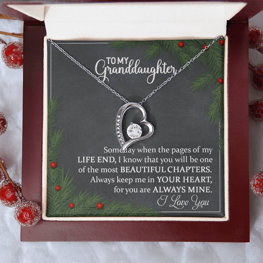 Granddaughter Necklace - Unique Christmas or Birthday Gift for Your Grandchild-[Heartfelt Family Gift]