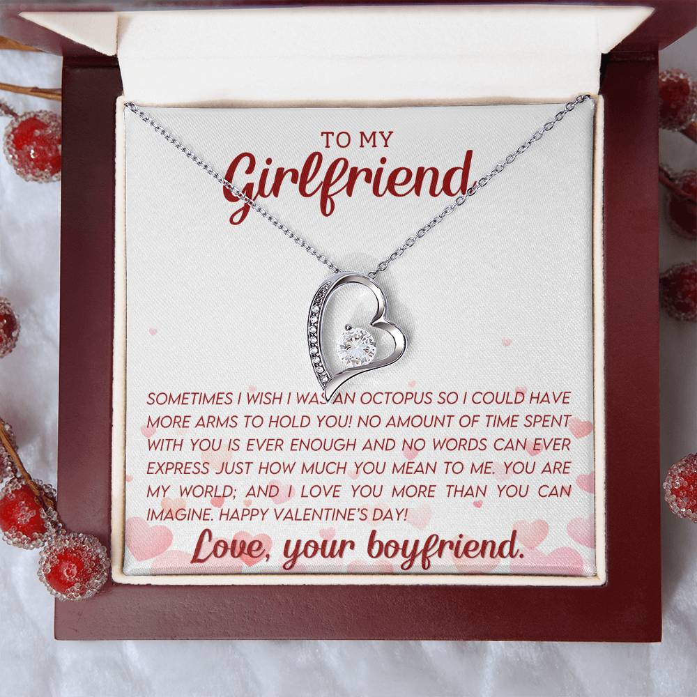 Soulmate Necklace for Wife or Girlfriend Perfect Gift for Valentines Day - Husband Approved-[Heartfelt Family Gift]