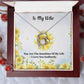 Sunshine Heart Necklace Gift for Wife - Handmade and Personalized-[Heartfelt Family Gift]
