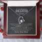 Daughter Necklace Gift from Mom-[Heartfelt Family Gift]