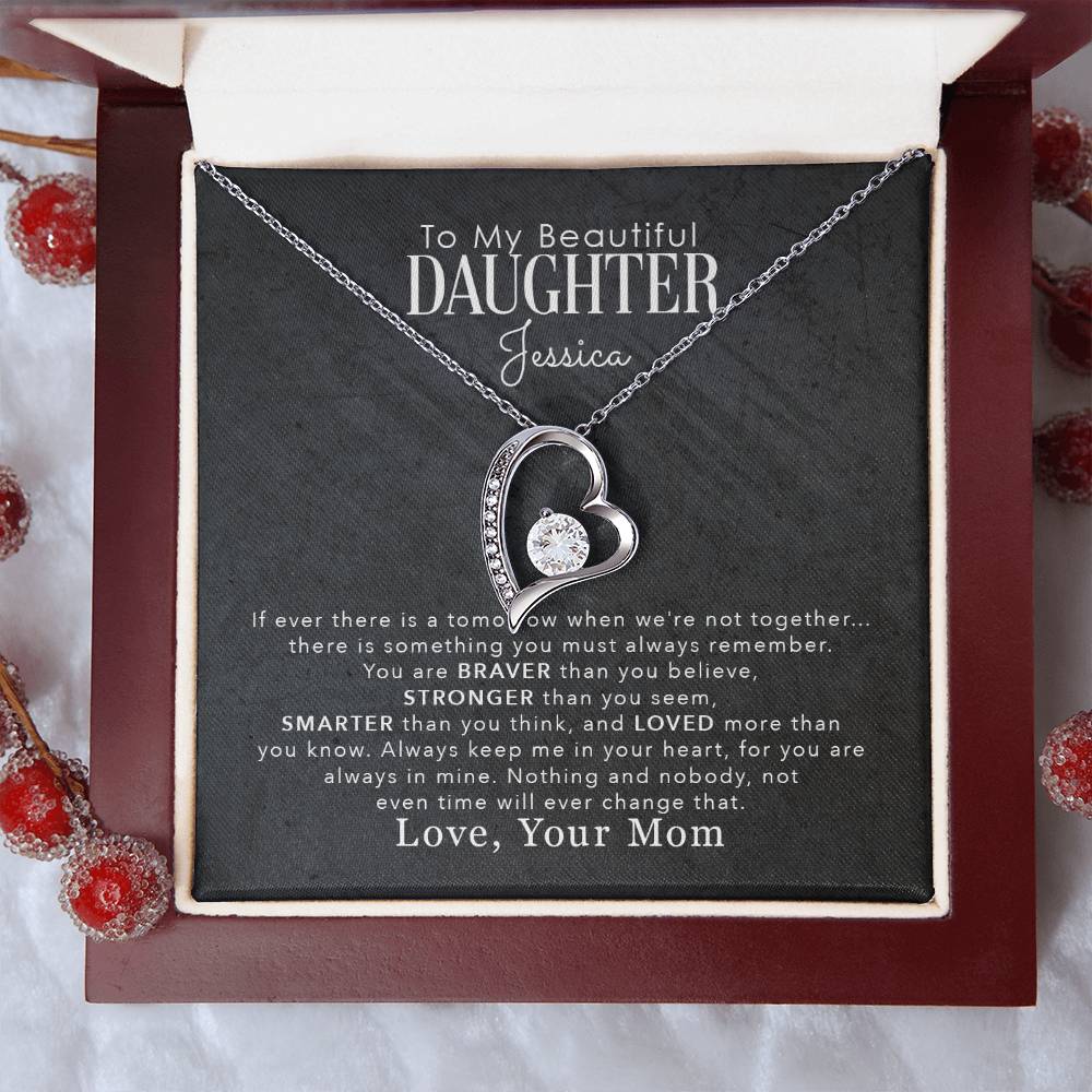 Daughter Necklace Gift from Mom-[Heartfelt Family Gift]