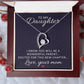 To Mom-to-Be From Her Mother Heart Necklace Gift-[Heartfelt Family Gift]