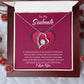 Soulmate Heart Necklace Gift-[Heartfelt Family Gift]