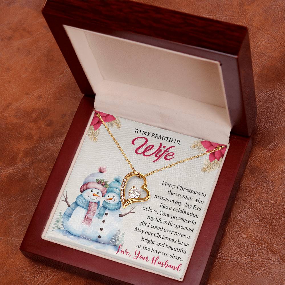 Love Knot Necklace for Wife - Unique Christmas Jewelry Gift-[Heartfelt Family Gift]
