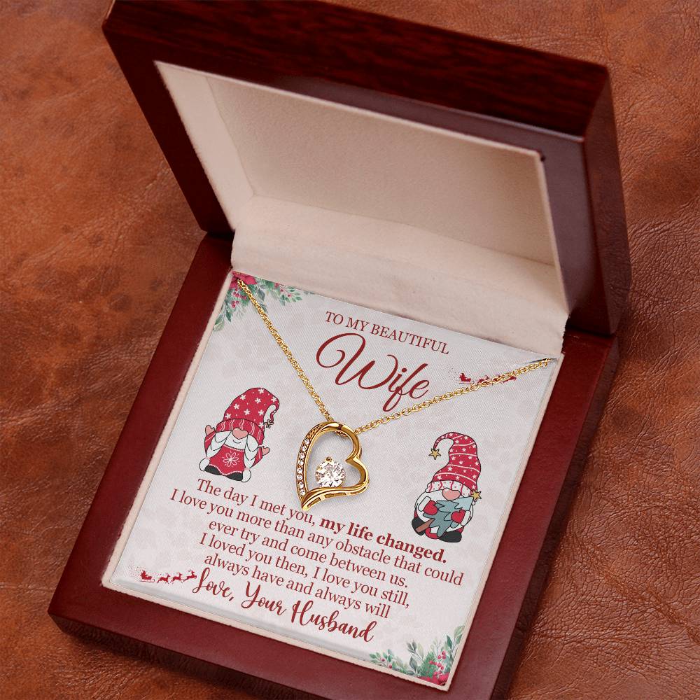 Love Knot Necklace for Wife - Perfect Christmas Gift-[Heartfelt Family Gift]