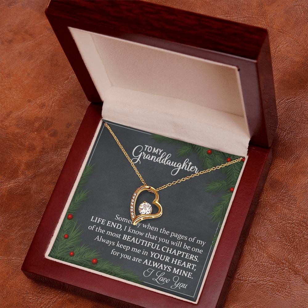 Granddaughter Necklace - Unique Christmas or Birthday Gift for Your Grandchild-[Heartfelt Family Gift]