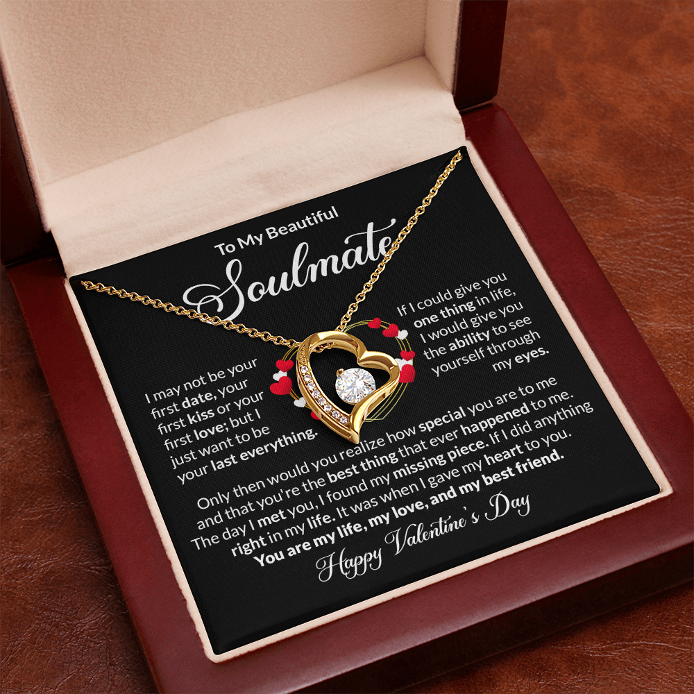 Soulmate Valentines Day 18K Gold Lux Box