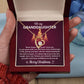 Merry Christmas Granddaughter Heart Necklace Gift-[Heartfelt Family Gift]
