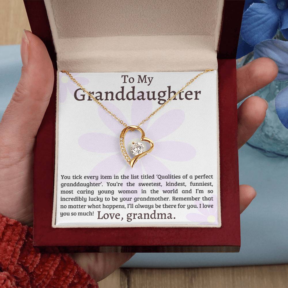 Granddaughter Necklace - Perfect Gift for Christmas or Birthday-[Heartfelt Family Gift]