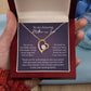 Mother in Law Heart Necklace Gift-[Heartfelt Family Gift]