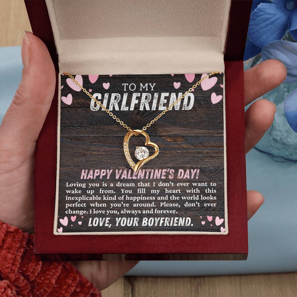 Romantic Soulmates Necklace for Her  Valentines Day Gift from Husband to Wife or Girlfriend  Handmade with Love-[Heartfelt Family Gift]