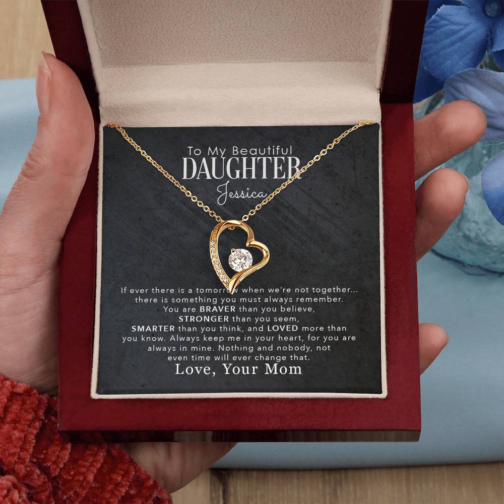 Daughter Necklace Gift from Mom-[Heartfelt Family Gift]