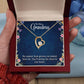 Multi Name Vertical Necklace_To our Grandma-Always close to our heart Heart Necklace Gift-[Heartfelt Family Gift]