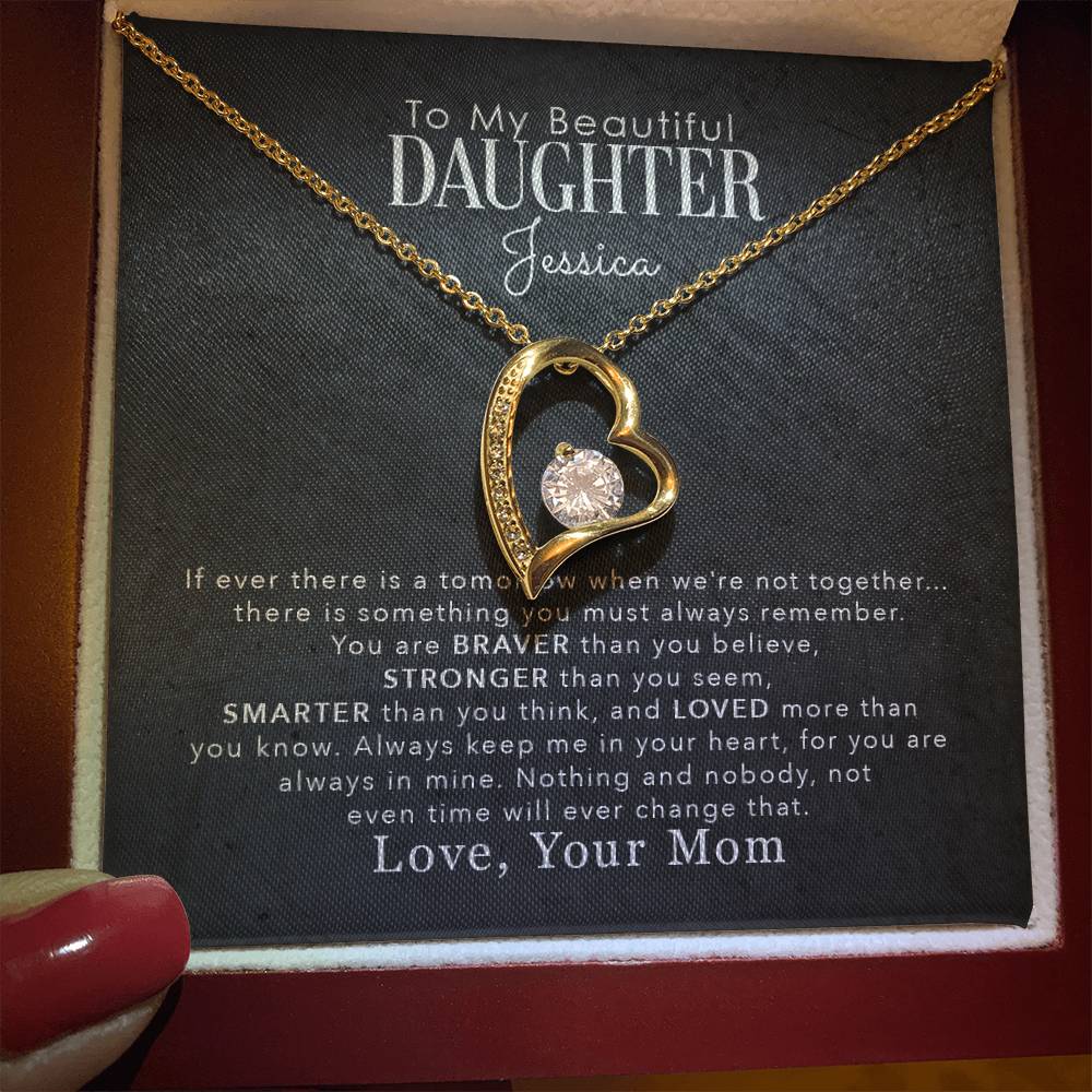 Daughter Necklace Gift from Mom-[Heartfelt Family Gift]