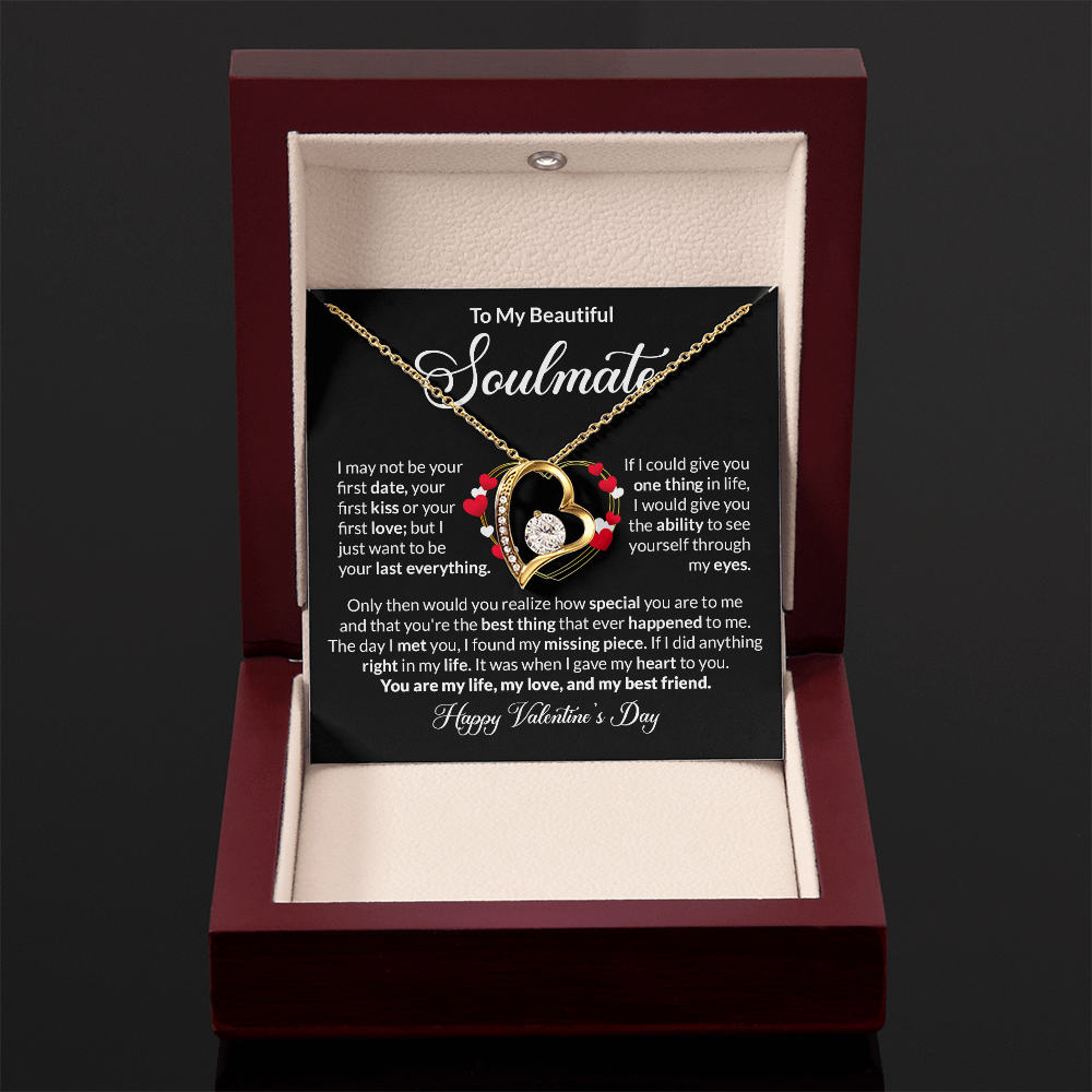 Soulmate Valentines Day 18K Gold Lux Box
